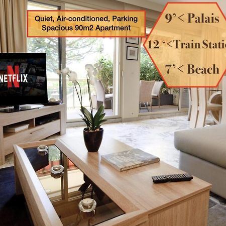 90M2 Apartement - Les Palmiers De Cannes Exterior foto